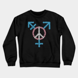 Flowery Trans Symbol Crewneck Sweatshirt